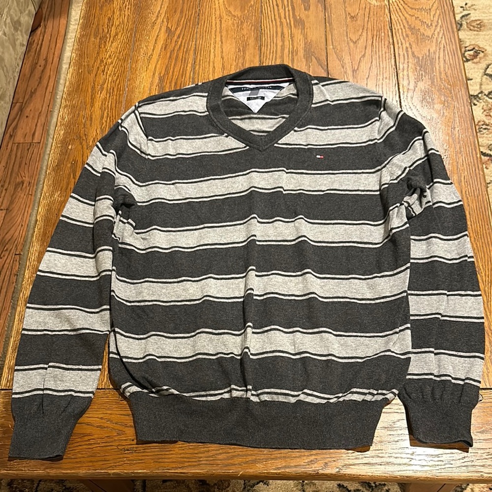 Large, gray sweater – Tommy Hilfiger